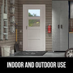 GORILLA GRIP 100% Waterproof All-Season WeatherMAX Doormat 35x23, US Designed - Image 9