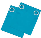 LEMOMO Blackout Curtains 52 x 90 Inch Long Teal Curtains Set of 2 Panels Room - Image 9