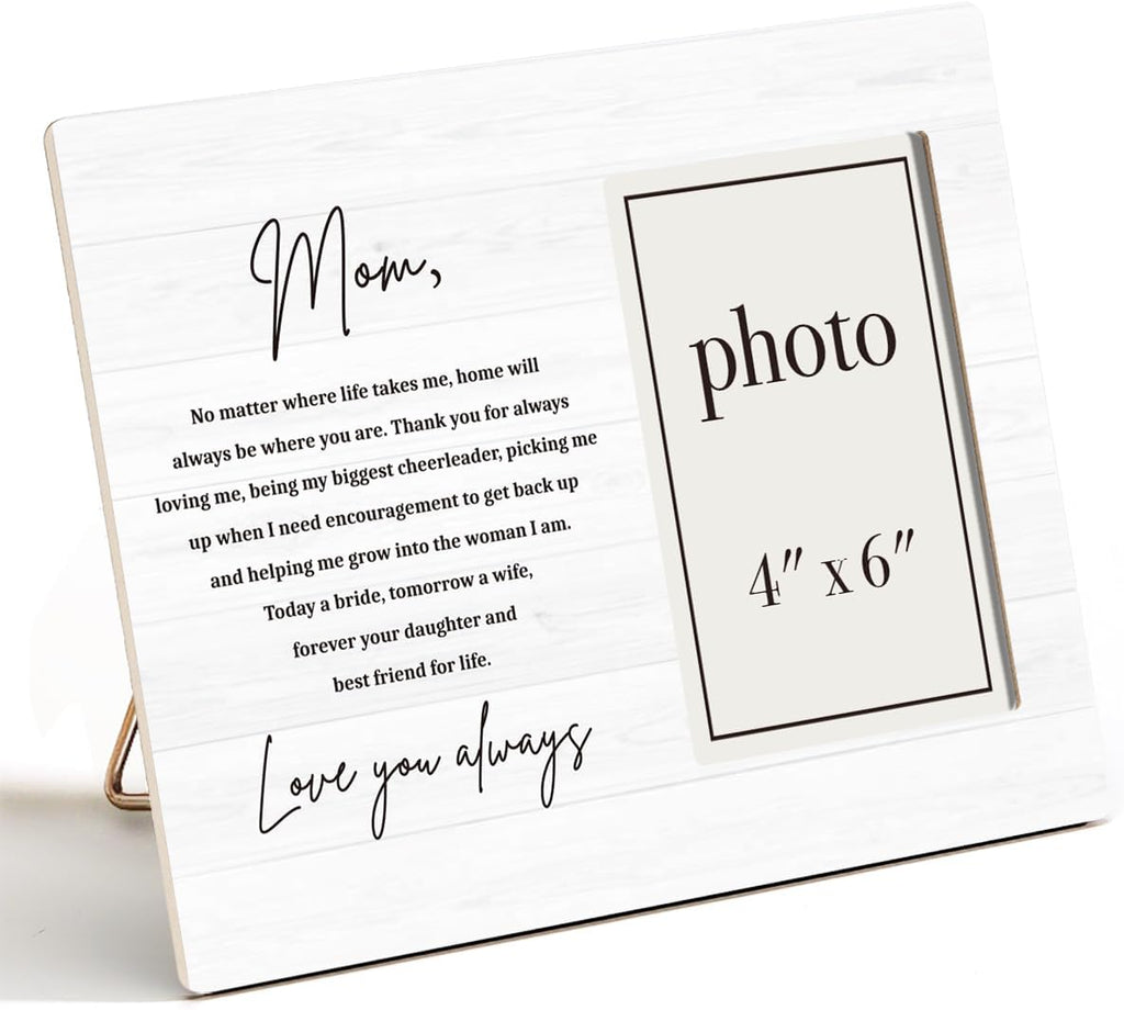 Mother of the Bride Gifts Picture Frame, Wedding Gifts for Mom from Bride
