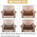H.VERSAILTEX Velvet Stretch Couch Cushion Cover Plush Cushion Slipcover - Image 6