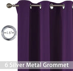 Yakamok Purple Blackout Curtains - Image 3