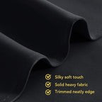 NICETOWN Blackout Draperies Window Curtain Panels, Autumn/Winter Thermal - Image 3