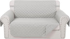 Reversible Loveseat Sofa Covers Couch Cover Furniture Protector by LuxshareHome