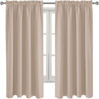 DWCN Blackout Curtains Thermal Insulated, Energy Saving & Noise Reducing - Image 9