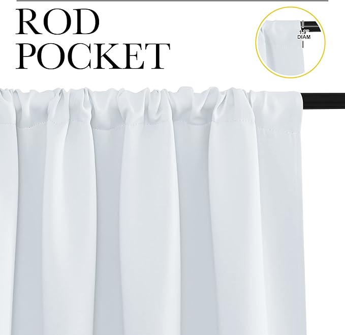 NICETOWN Kitchen Room Darkening Curtains - Image 3