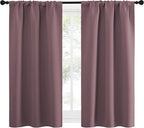 NICETOWN Kitchen Curtains, Short Blackout Curtains & Drapes, Home Decoration - Image 2