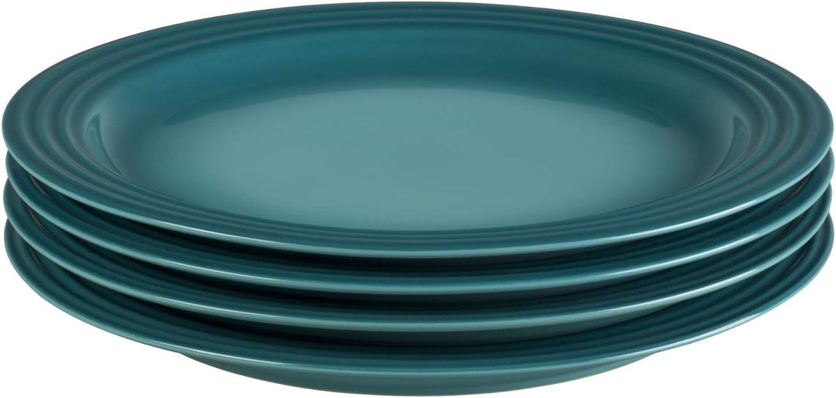 Le Creuset Stoneware Set of 4 Dinner Plates, 10.5" each, Marseille