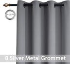 Yakamok Blackout Curtains 63 inch Length - Image 3
