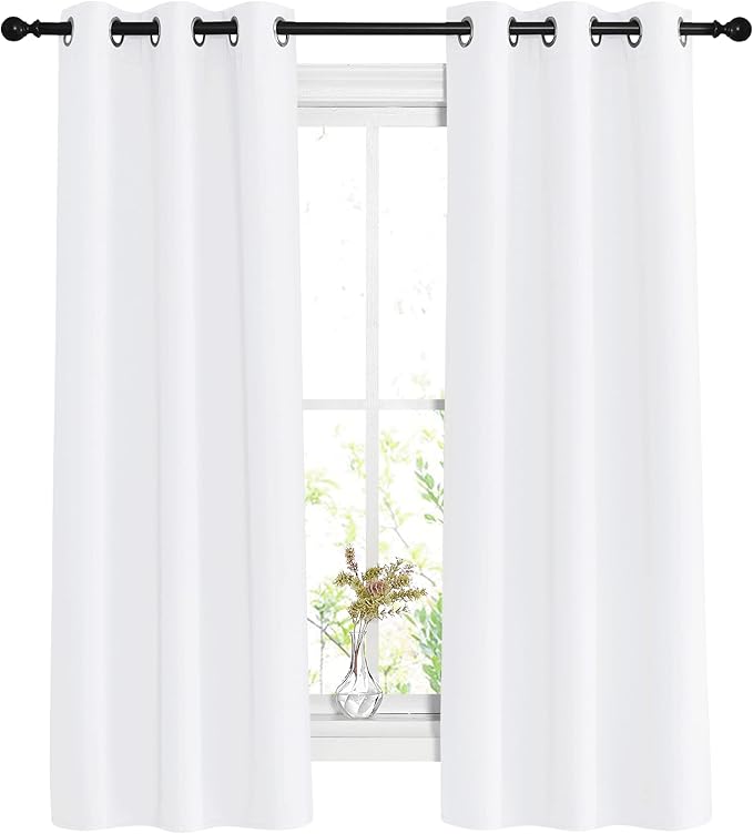 NICETOWN White Curtains for Living Room by NICETOWN