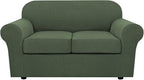 H.VERSAILTEX 3 Piece Stretch Sofa Covers by HVERSAILTEX