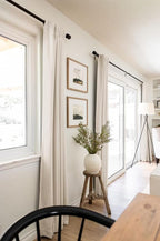 100% Blackout Shield Linen Blackout Curtains - Image 5