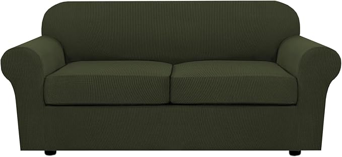 H.VERSAILTEX 3 Piece Stretch Sofa Covers by HVERSAILTEX