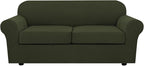 H.VERSAILTEX 3 Piece Stretch Sofa Covers by HVERSAILTEX