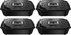 VIVOSUN 4-Pack FlexFeed Self-Watering Pots, Auto Irrigation Fabric Pot Base