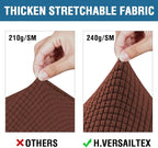 H.VERSAILTEX 4 Piece Stretch Sofa Covers - Image 3
