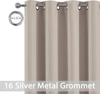 Yakamok Tatal Blackout Thermal Insulated Curtains, Noise Reducing Barrier Panel - Image 3