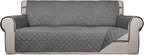 PureFit Reversible Quilted Sofa Cover, Water Resistant Slipcover Furniture by PureFit