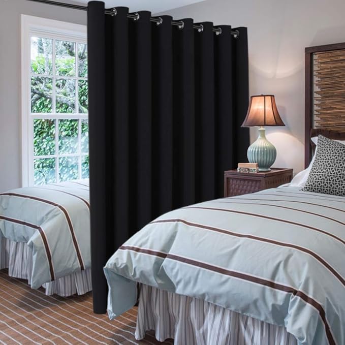 H.VERSAILTEX Blackout Patio Curtains 100 x 108 Inches - Image 2