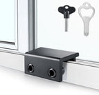 ZRFCXE Window Locks, 4 Pack for Horizontal & Vertical Sliding Windows