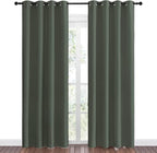 NICETOWN Dark Mallard Blackout Curtains Grommet - Image 2