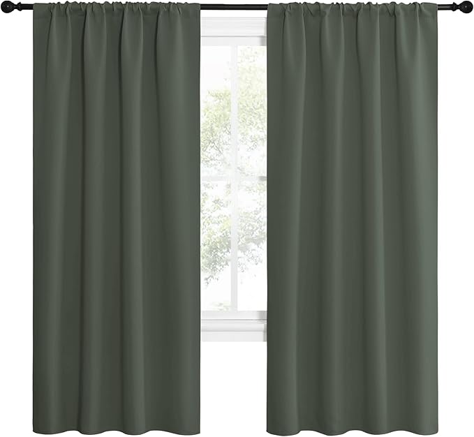 NICETOWN Bedroom Curtains Blackout Draperies - Image 2