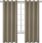 BGment Room Darkening Curtains 72 Inches Long by BGment