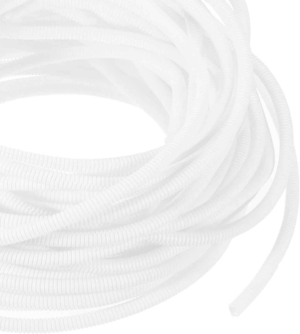 DMiotech 20ft Wire Loom Split Tubing 1/2 Inch(12.7 mm) ID Red