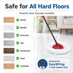 6 Pack Mop Head Replacement Compatible with O-Cedar EasyWring