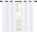 NICETOWN Draperies Curtains Panels, Blocking Out 50% Sunlight Window Treatment - Image 2