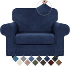 WEERRW Velvet Stretch Chair Sofa Slipcover by WEERRW