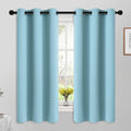 Yakamok Sky Blue Blackout Curtains by Yakamok