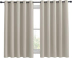 NICETOWN Thermal Insulated Narural Blackout Curtains - Image 2