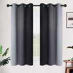 SimpleHome Ombre Room Darkening Curtains - Image 2