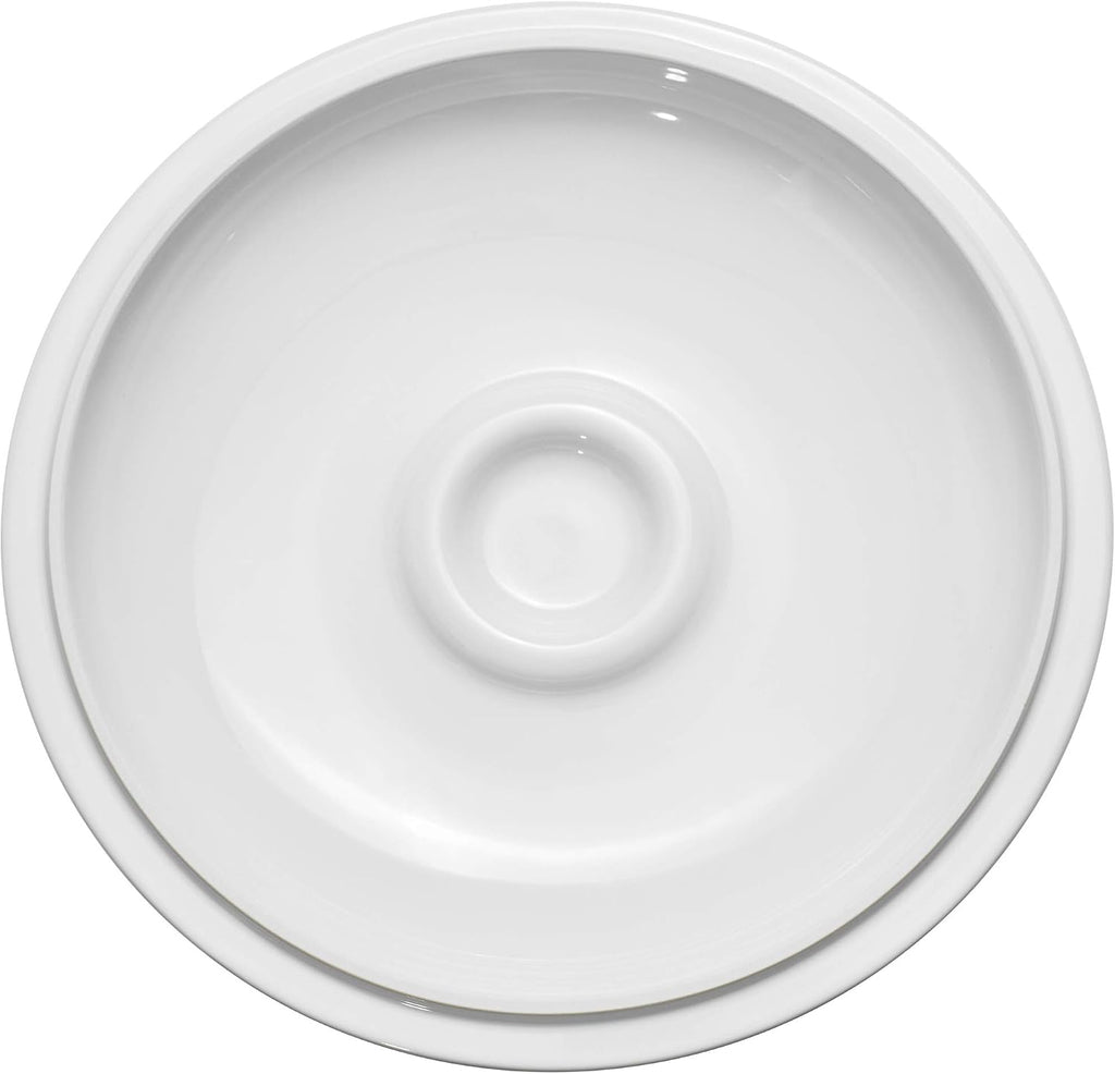 STAUB Ceramic 8-inch Round Covered Brie Baker - White