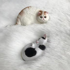 Ghouse Soft Faux Sheepskin Fur Rug 4x6 White Fluffy Bedside Rug Plush Shag - Image 6