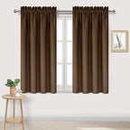 DWCN Blackout Curtains Thermal Insulated Energy Saving Bedroom and Kitchen by DWCN