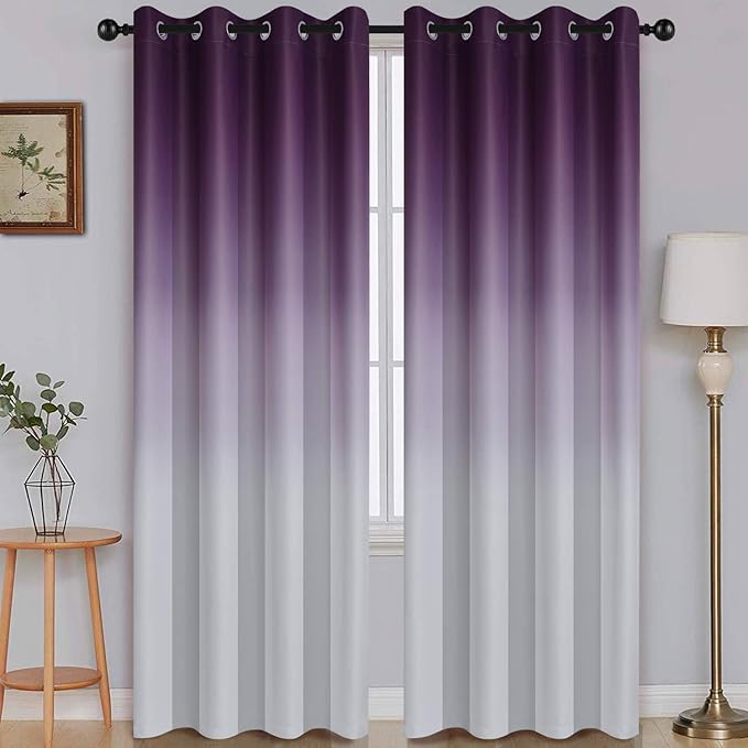SimpleHome Ombre Room Darkening Curtains by SimpleHome