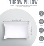 Utopia Bedding 14x22 Pillow Inserts, Sofa & Couch – Soft, Supportive & Fluffy - Image 7