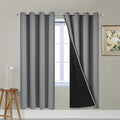 Yakamok Soft and Smooth Full Shading Curtains, 100% Blackout Curtains by Yakamok