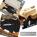 AROGAN 8x10 Feet Faux Cowhide Area Rugs - Image 5
