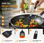 Silicone Cooking Utensils Set 6 Pcs Silicone Spatula Set Kitchen Tools