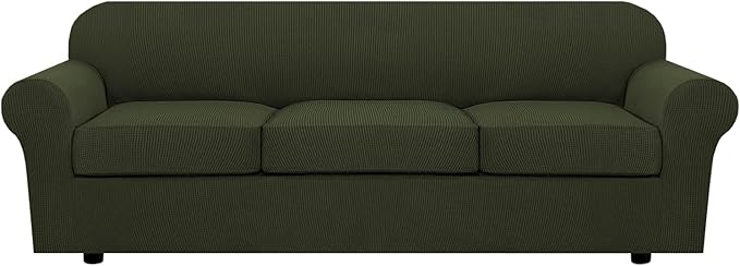 H.VERSAILTEX 4 Piece Stretch Sofa Covers by HVERSAILTEX
