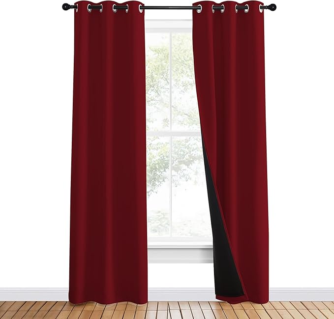 NICETOWN 100% Blackout Curtains - Image 2