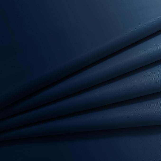 Yakamok Blue to Greyish White Ombre Curtain - Image 4