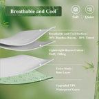 Softhour TwinXL Waterproof Mattress Protector,3D Cooling Mattress Protector