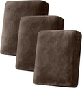 Couch Cover Stretch Velvet Sofa Cushion Cover 3-Piece by Taque