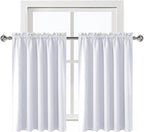 DWCN White Curtains for Living Room Thermal Insulated, Energy Saving & Noise - Image 9