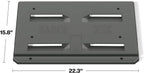 KLEIN TOOLS 54879MB MODbox Wall and Floor Mount, Modular Mounting Bracket Toolboxes, Compact and Full-Size Box Support, Vertical or Horizontal Installation, Durable Steel Organizer