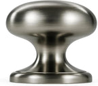 trust4care 4-Pack Ceramic White 1.5" Bifold Closet Door Cabinet Knobs Pulls