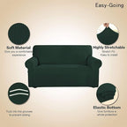 Easy-Going Stretch Loveseat Slipcover 1-Piece Sofa Cover Furniture Protector - Image 3